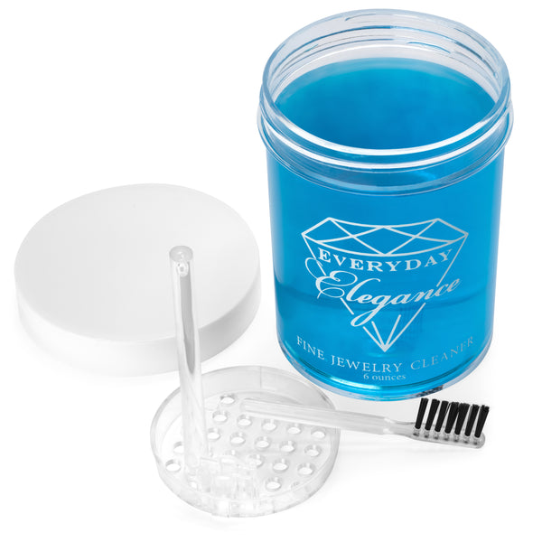 Liquid Jewelry Cleaner with Brush - Eds Box & Supply Co.
