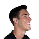 14K Solid White Gold Stud Earrings | Round Cut Cubic Zirconia | Screw Back Posts | 2.0 CTW