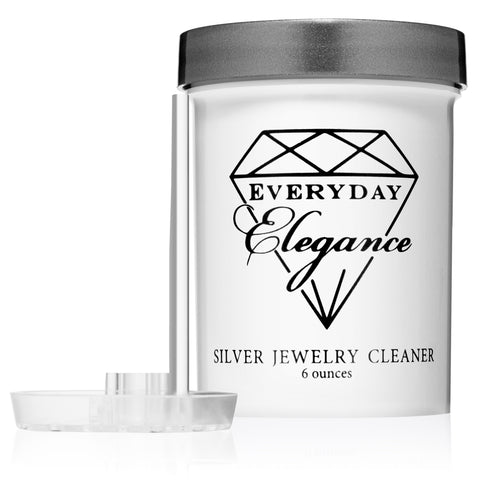 Silver Jewelry Cleaning Solution Kit, Liquid Cleanser, Polishing