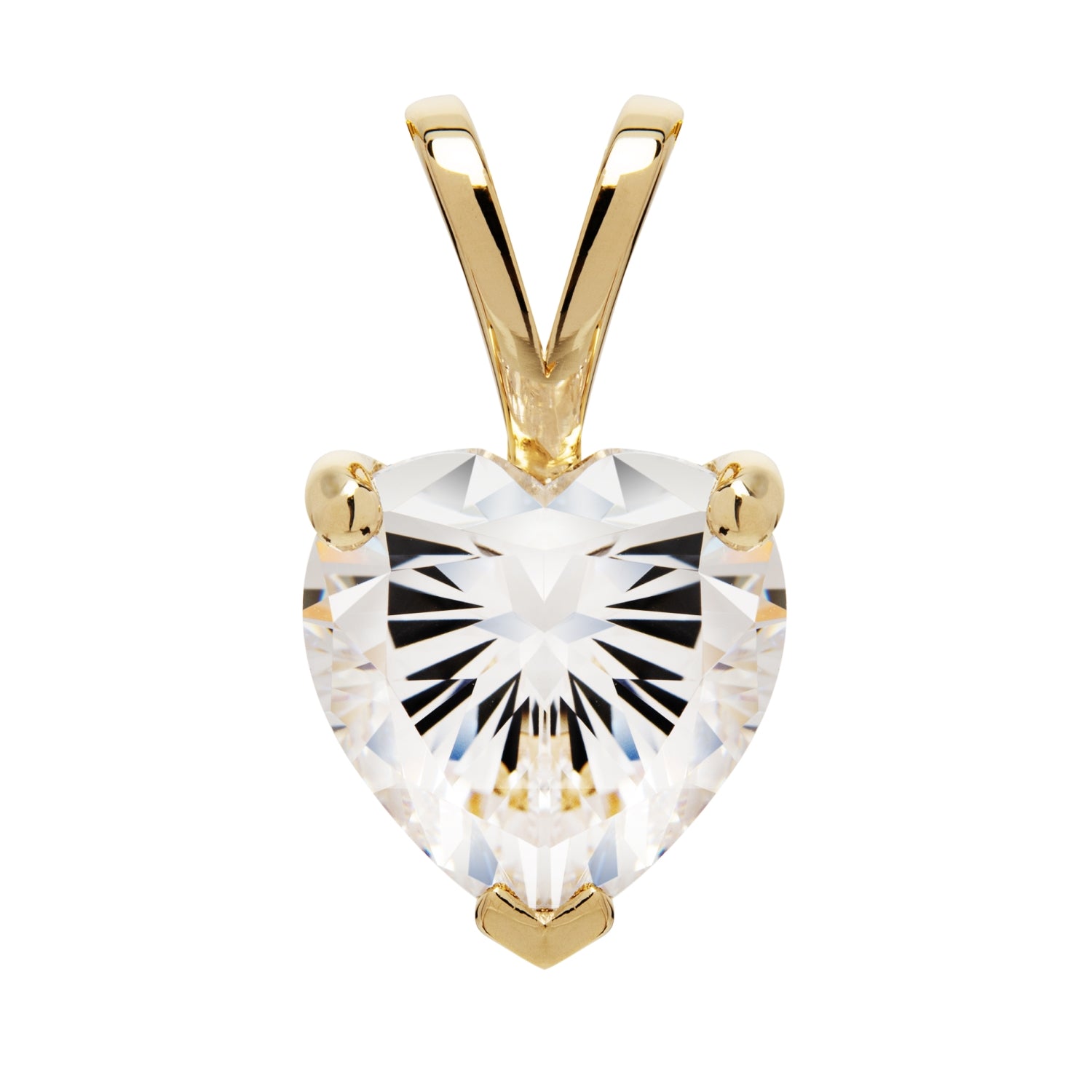 ◆STONEHENgE◆ 14K Heart Cubic Necklace SA24D37T s-l1200.jpg