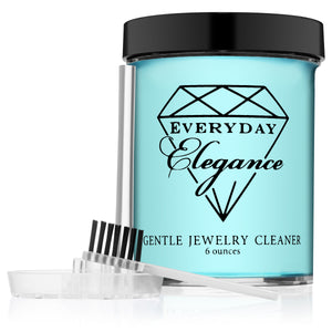 Gentle Jewelry Cleaning Solution Kit, 6 Ounce Jar – Everyday Elegance  Jewelry