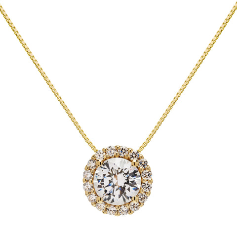 10k Solid White Gold Adjustable Sparkle Necklace - Pendant Chain Up To 22 Inches